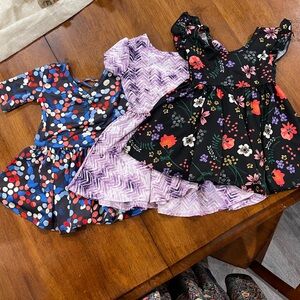 DOT DOT SMILE bundle of 3 6-12 months baby girl dresses